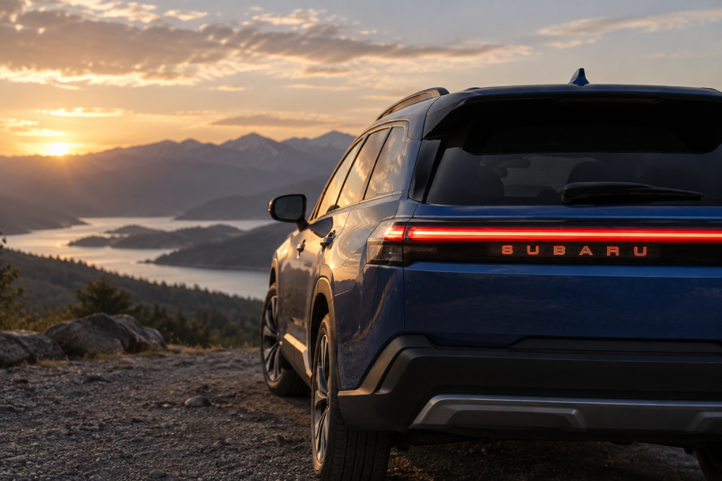 „Subaru“ 510 AG elektrinis universalas – ką prototipas pasako apie būsimus visų varančiųjų ratų modelius?