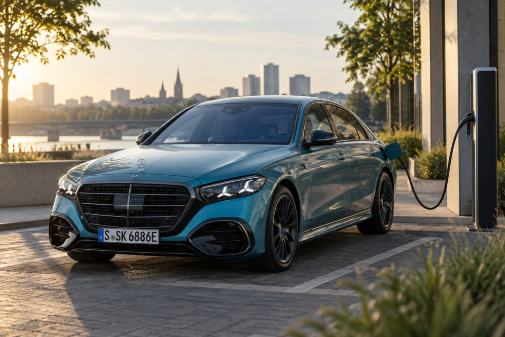 „Mercedes-Benz“ teigia, kad įkraunamų hibridų nuotolio pakanka kasdienėms kelionėms