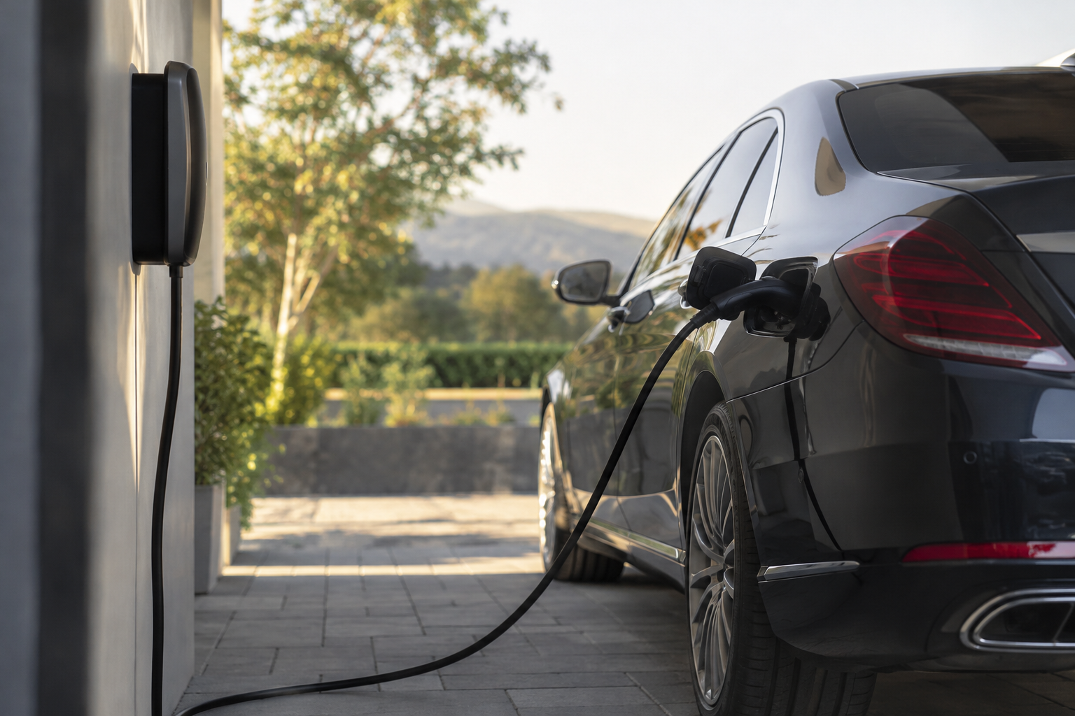 Ką „Mercedes-Benz“ teigia apie įkraunamų hibridų nuotolį?